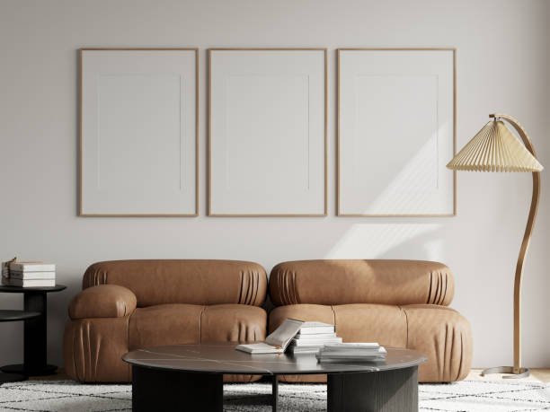 istock Poster Mockup in Modern Interior Room 1475666335