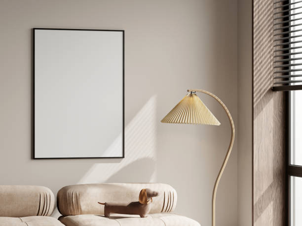 istock Poster Mockup in Modern Interior Room 1475666340
