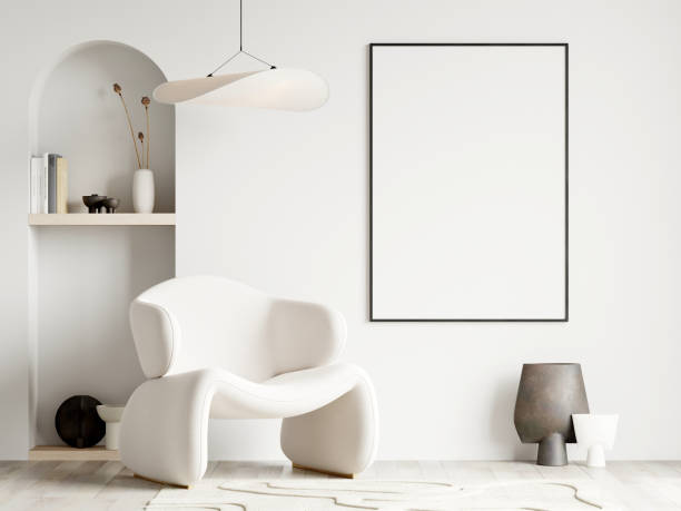 istock Poster Mockup in Modern Interior Room 1475666374