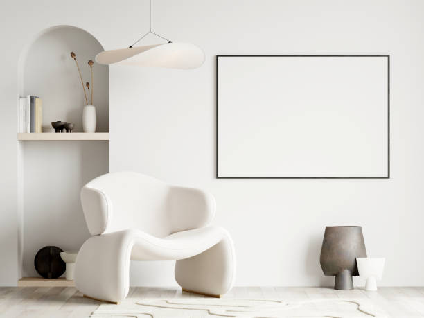 istock Poster Mockup in Modern Interior Room 1475666382