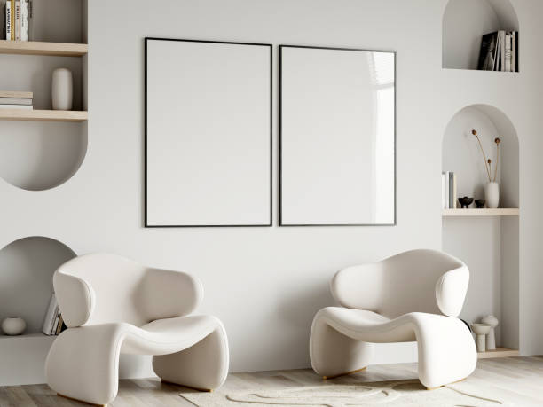 istock Poster Mockup in Modern Interior Room 1475666397