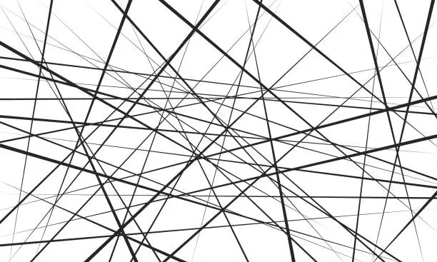 Vector illustration of Abstract lines