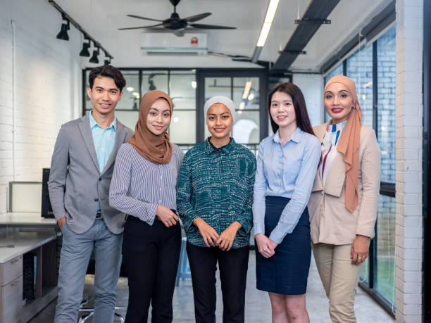 istock Business people portrait in office 1475713882