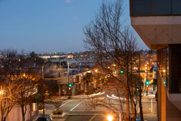 istock Twilight in Downtown San Carlos, California 1475728552