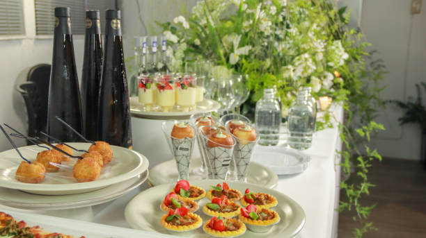 istock Snacks that have been laid out at the party 1475741710