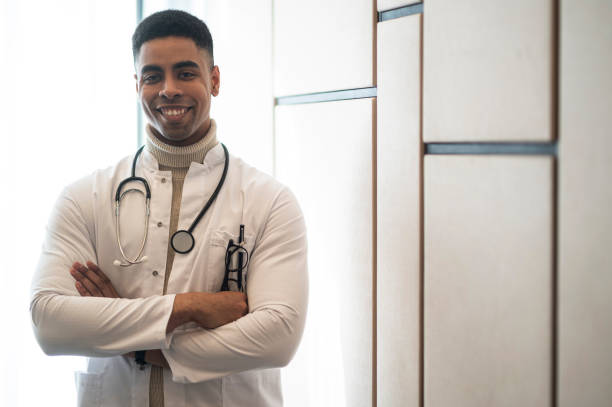 istock Multiracial male doctor with a stethoscope 1475750910