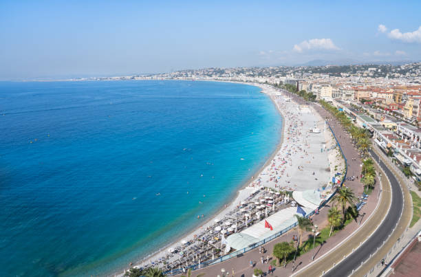 istock Panoramic view of Nice, France 1475767924