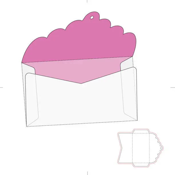 Vector illustration of Custom Envelope