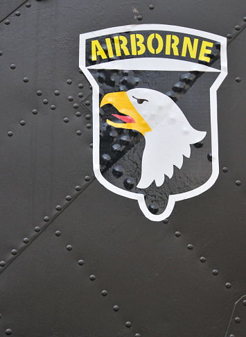 Eagle insignia of the 101st Airborne Division 