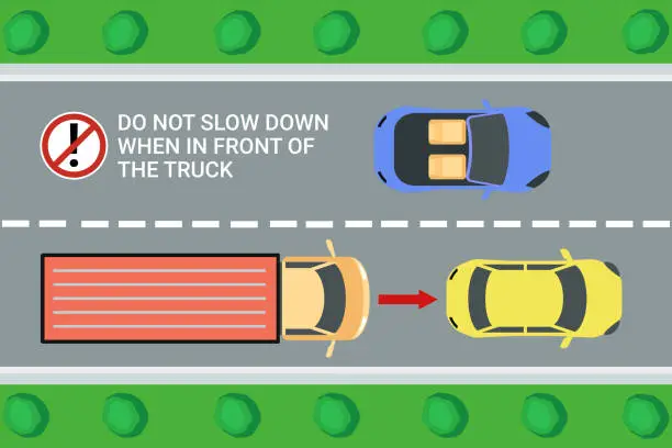 Vector illustration of traffic rule2