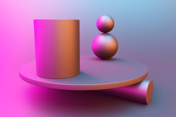 istock Geometric shapes in impossible balance 1475799900