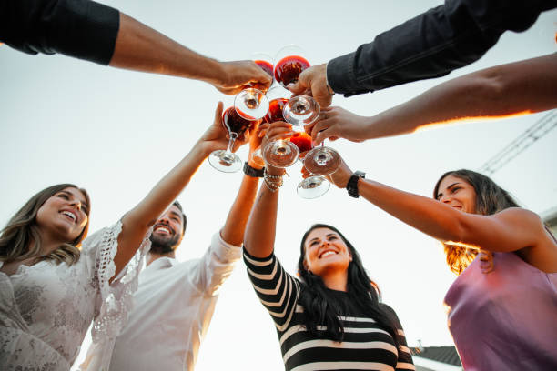 istock BBQ dinner party with friends at new house backyard 1475803737