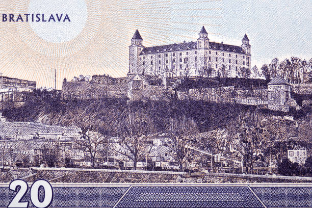 istock Bratislava Castle from Slovak money 1475805643