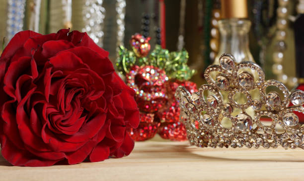 Tiara With Roses 280+ Tiara And Red Roses Stock Photos, Pictures & Royalty-Free Images ...