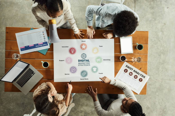 istock Working on digital marketing strategies! 1475832898
