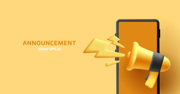 istock 3d banner with smartphone and megaphone announcement, social media online mobile platform advertising 1475834592