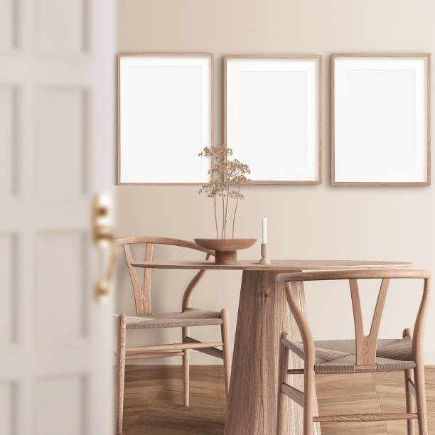 istock Wall and Picture Frame Interior scene mockup 1475841645