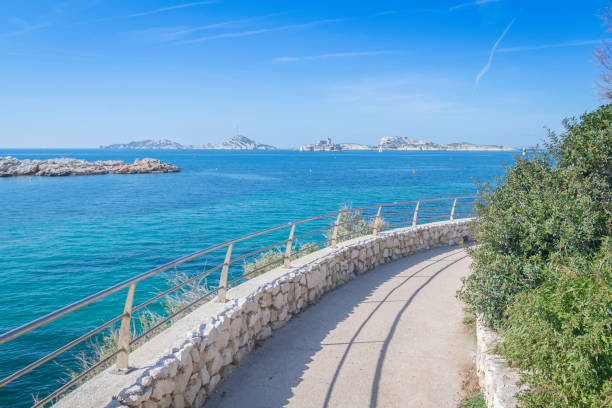 istock Marseille, France, the cornice. 1475846942