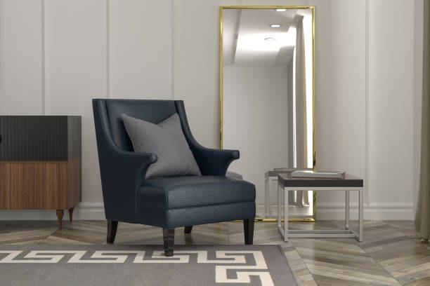 istock neoclassical armchair in living room 1475846984