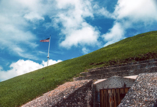 Fort Pulaski NM - Earthwork Wall  1992