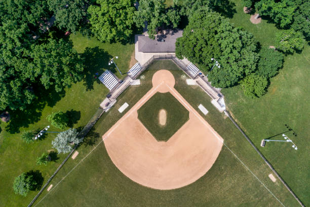 istock Aerial Public Park Baseball Field 1475874431