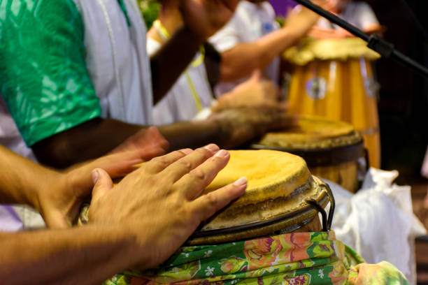 istock Drums called atabaque in Brazil being played during a ceremony typical of Umbanda 1475886146