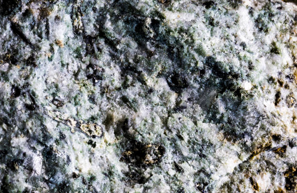 3X magnified close up of granite.