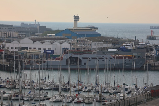 Le port de Boulogne sur mer