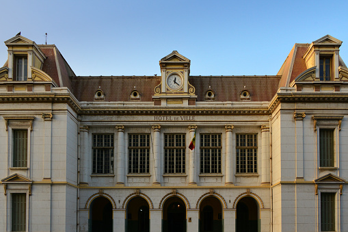 Dakar, Senegal: French colonial building of the City Council, in French the \