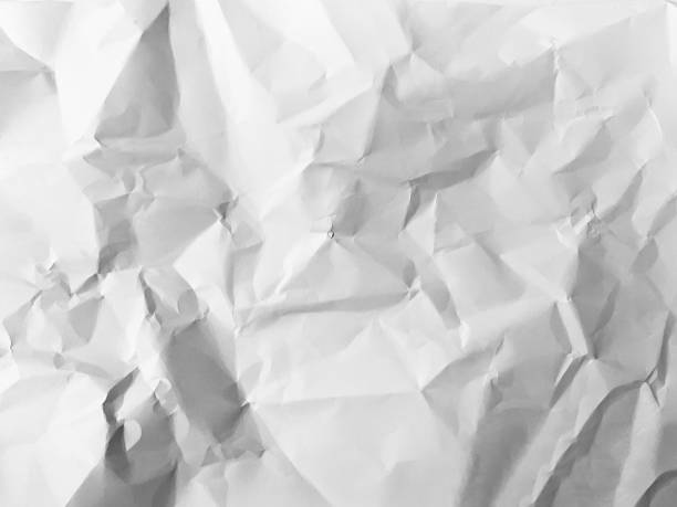 istock Crumpled paper background for copy space. Paper texture overlay for mockup 1475941241