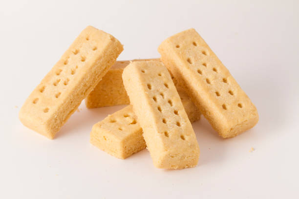 istock Butter cookies isolated on white 1475943326