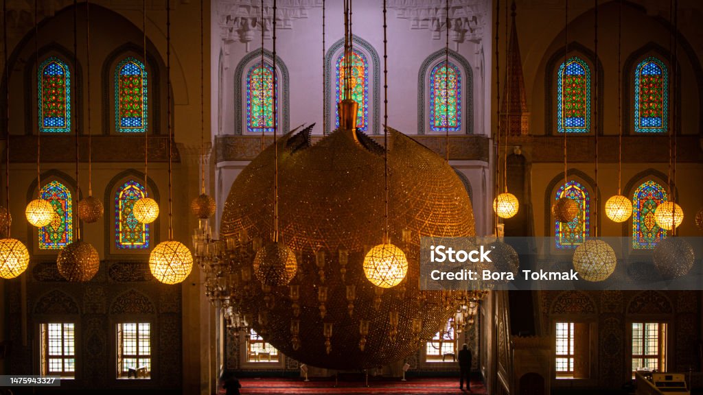 Mosque Inside Example Architectural Example Inside The Mosque Stock Photo - Download Image ...