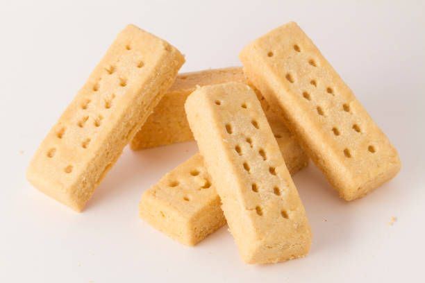 istock Butter cookies isolated on white 1475943383