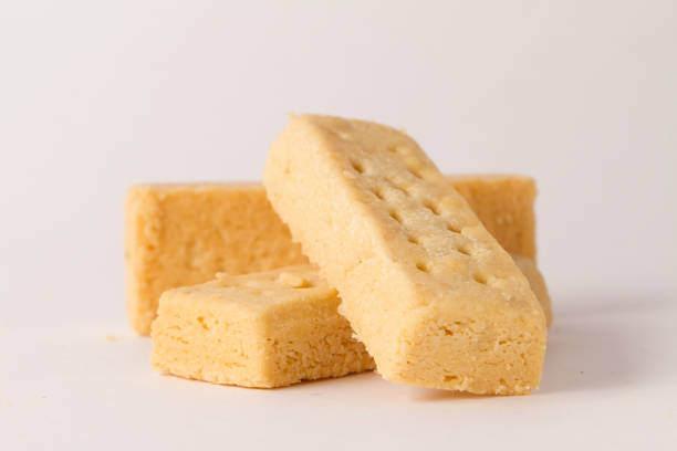 istock Butter cookies isolated on white 1475943454