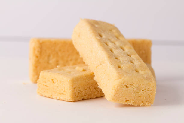 istock Butter cookies isolated on white 1475943455