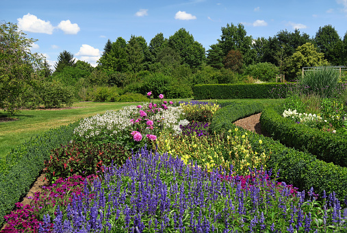Formal Garden in Hyde park, UK