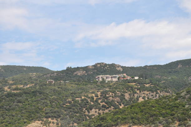 istock The Monastery of Xeropotamou is a monastery built on Mount Athos 1475987915