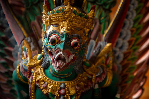 istock Balinese Wood Carving - Garuda 1475997131