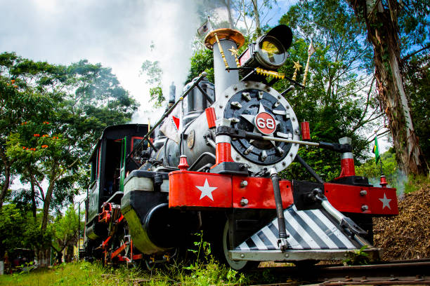 Old locomotive route Tiradentes to Sao Joao Del Rey route - Minas gerais - Brazil