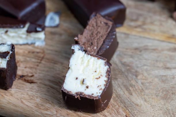 istock sweet cottage cheese with sugar covered with a thin layer of milk chocolate 1476015117