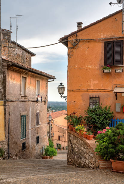 istock Rustic street in Palestrina, Lazio Italy 1476016025