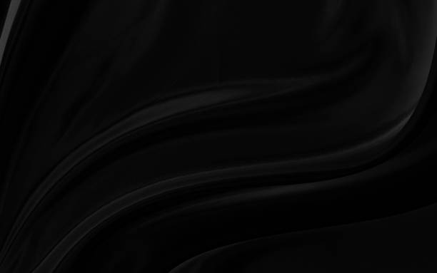 istock Black gray satin dark fabric texture luxurious shiny that is abstract silk cloth background with patterns soft waves blur beautiful. 1476036063