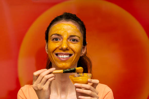 istock Homemade turmeric mask 1476048285