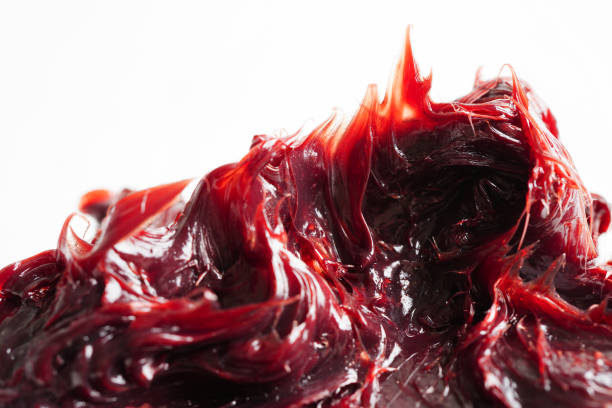 istock Grease, red excellent water resistance synthetic lithium complex grease for moving path and machinery lubrication for automotive and industrial. 1476096325