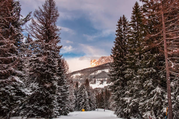 istock Winter sunset in the italian alps 1476103280