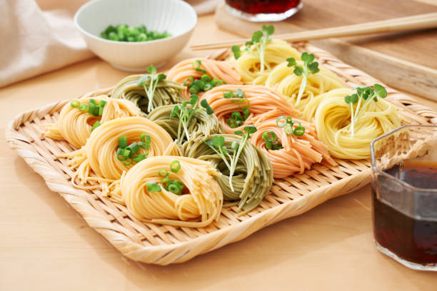 istock Japanese Food: Colorful Somen Noodles 1476110735
