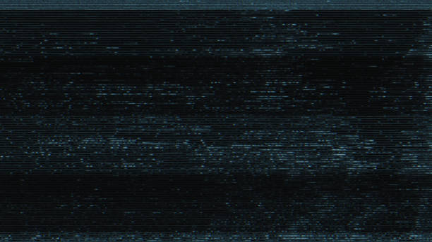 istock Glitch noise static television VFX pack. Visual video effects stripes background, CRT tv screen no signal glitch effect 1476130628