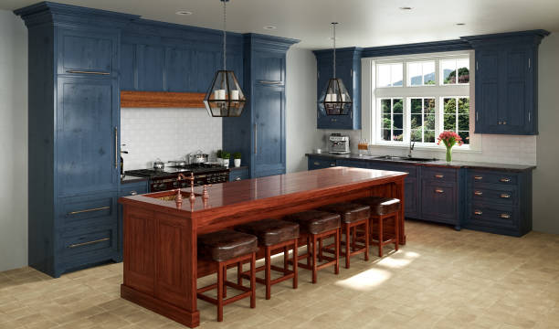 istock Interior of modern comfortable kitchen 3D Illustration .jpg 1476150446