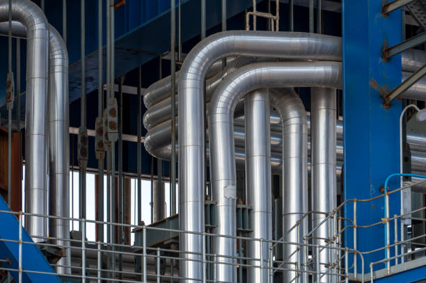 Part of a chemical plant site