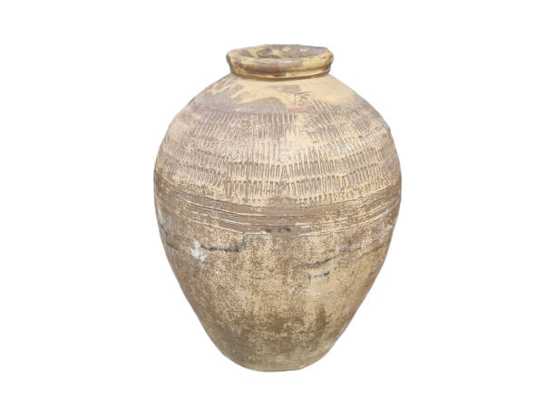istock Old jars of ancient people. earthenware. antiquities. isolated white background. 1476153487